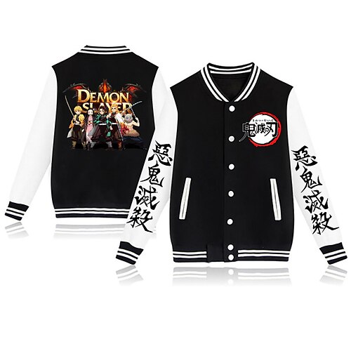Inspired by Demon Slayer Kamado Nezuko Outerwear Anime Printing Coat For Men's Women's Unisex Adults' Hot Stamping Polyster
Inspired by Demon Slayer Kamado Nezuko Outerwear Anime Printing Coat For Men's Women's Unisex Adults' Hot Stamping Polyster