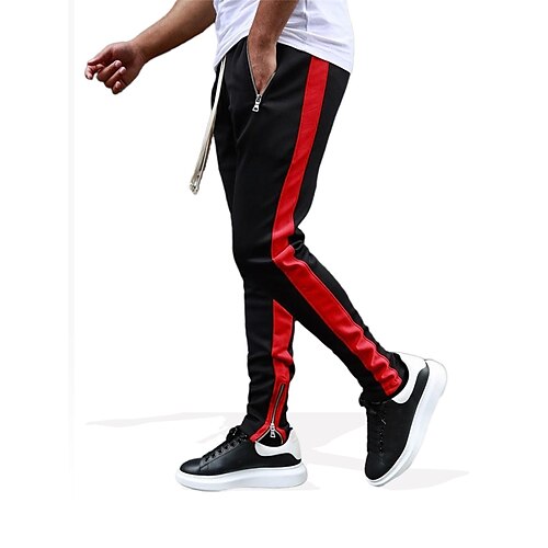 Men's Joggers Sweatpants Side Pockets Zipper Pocket Bottoms Athletic Athleisure Breathable Moisture Wicking Soft Fitness Gym Workout Running Sportswear Activewear Color Block Blue Gray Army Green
Men's Joggers Sweatpants Side Pockets Zipper Pocket Bottoms Athletic Athleisure Breathable Moisture Wicking Soft Fitness Gym Workout Running Sportswear Activewear Color Block Blue Gray Army Green