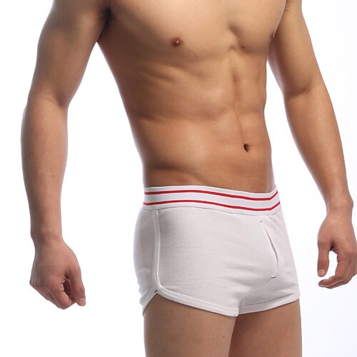 Men's Basic Panties Boxers Underwear Briefs 1 PC Underwear Fashion Simple Comfort Color Block Cotton Low Waist Touch of Sensation Comfort Black Blue White S M L
Men's Basic Panties Boxers Underwear Briefs 1 PC Underwear Fashion Simple Comfort Color Block Cotton Low Waist Touch of Sensation Comfort Black Blue White S M L