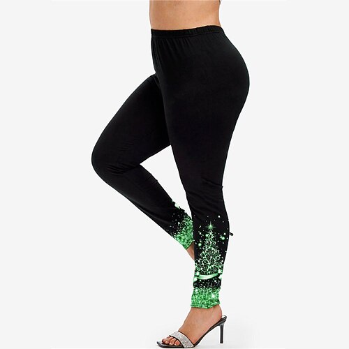 Women's Plus Size Pants Trousers Leggings Print Tree Fashion Casual Christmas Daily High Full Length Winter Fall Green Purple Gold XL XXL 3XL 4XL 5XL
Women's Plus Size Pants Trousers Leggings Print Tree Fashion Casual Christmas Daily High Full Length Winter Fall Green Purple Gold XL XXL 3XL 4XL 5XL