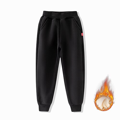 Kids Boys Pants Trousers Pocket Solid Color Keep Warm Soft Comfort Pants School Fashion Daily Black Gray Mid Waist
Kids Boys Pants Trousers Pocket Solid Color Keep Warm Soft Comfort Pants School Fashion Daily Black Gray Mid Waist