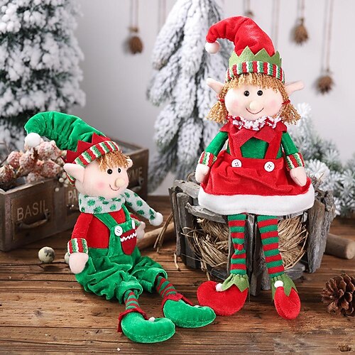 Christmas leg hanging genie sitting doll decorations children gifts genie doll decorations
Christmas leg hanging genie sitting doll decorations children gifts genie doll decorations