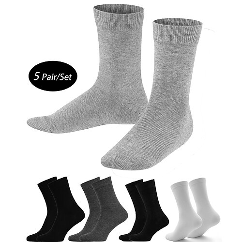 Herre 5 Par Sokker Besetningssokker Joggesokker Flerfarge 5 par Svart Farge Helfarge Sport & Utendørs Dagligdagstøy Vår, Høst, Vinter, Sommer Mote Komfort
Herre 5 Par Sokker Besetningssokker Joggesokker Flerfarge 5 par Svart Farge Helfarge Sport & Utendørs Dagligdagstøy Vår, Høst, Vinter, Sommer Mote Komfort