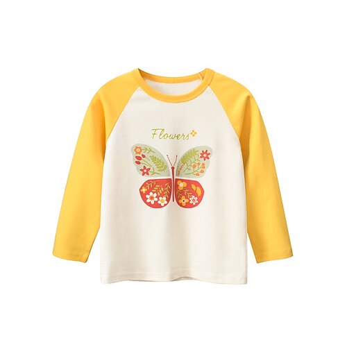 Toddler Girls' T shirt Cartoon School Long Sleeve Crewneck Adorable 3-7 Years Winter Yellow
Toddler Girls' T shirt Cartoon School Long Sleeve Crewneck Adorable 3-7 Years Winter Yellow