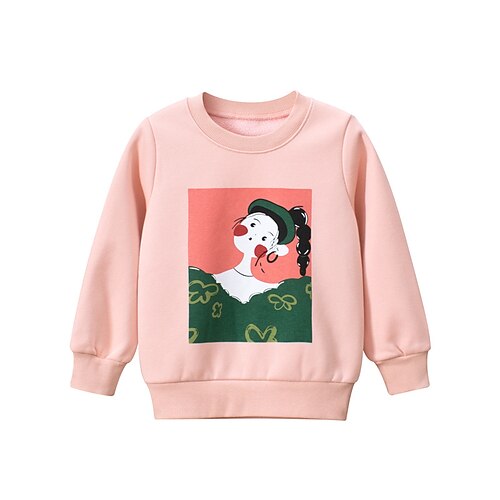 Toddler Girls' Sweatshirt Solid Color School Long Sleeve Crewneck Cute 3-7 Years Fall Pink
Toddler Girls' Sweatshirt Solid Color School Long Sleeve Crewneck Cute 3-7 Years Fall Pink
