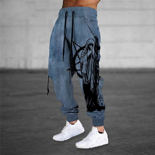 Men's Sweatpants Joggers Trousers Drawstring Elastic Waist 3D Print Graphic Prints Comfort Sports Outdoor Casual Daily Cotton Blend Streetwear Designer Blue Brown Micro-elastic
Men's Sweatpants Joggers Trousers Drawstring Elastic Waist 3D Print Graphic Prints Comfort Sports Outdoor Casual Daily Cotton Blend Streetwear Designer Blue Brown Micro-elastic