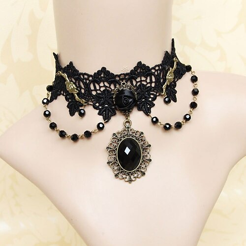 tatuaggio Girocollo Collane Accessori Retrò vintage Punk e gotico Steampunk Lega Per Ragazza gotica Cosplay Halloween Carnevale Mascherata Per donna Bigiotteria Gioielleria di moda
tatuaggio Girocollo Collane Accessori Retrò vintage Punk e gotico Steampunk Lega Per Ragazza gotica Cosplay Halloween Carnevale Mascherata Per donna Bigiotteria Gioielleria di moda