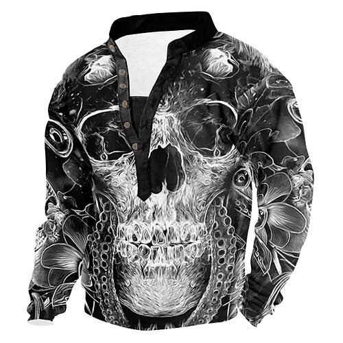 Men's Sweatshirt Black And White Standing Collar Henley Colorful 3D Print Casual 3D Print 3D Print Casual Spring Fall Winter Clothing Apparel Hoodies Sweatshirts
Men's Sweatshirt Black And White Standing Collar Henley Colorful 3D Print Casual 3D Print 3D Print Casual Spring Fall Winter Clothing Apparel Hoodies Sweatshirts