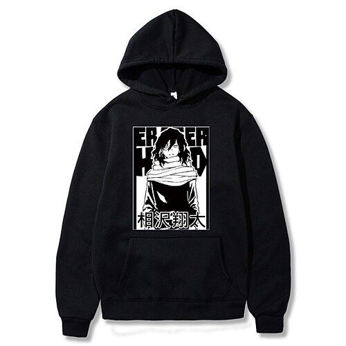 Inspired by My Hero Academia Aizawa Shouta Hoodie Cartoon Manga Anime Front Pocket Graphic Hoodie For Men's Women's Unisex Adults' Hot Stamping 100% Polyester
Inspired by My Hero Academia Aizawa Shouta Hoodie Cartoon Manga Anime Front Pocket Graphic Hoodie For Men's Women's Unisex Adults' Hot Stamping 100% Polyester