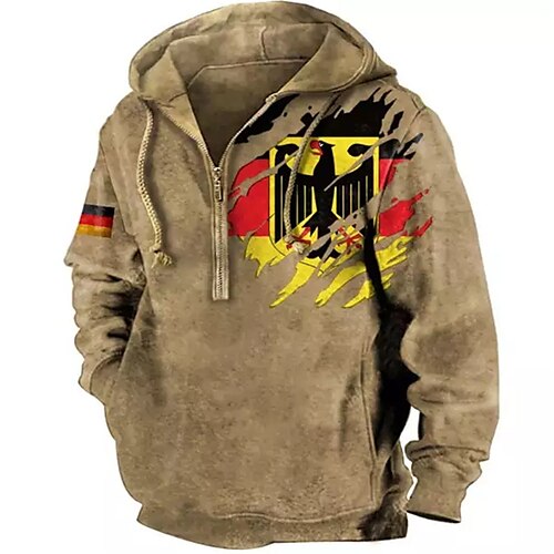Men's Pullover Full Zip Hoodie Brown Hooded Graphic Prints Eagle Zipper Print Casual Daily Sports 3D Print Basic Streetwear Designer Spring Fall Clothing Apparel Hoodies Sweatshirts
Men's Pullover Full Zip Hoodie Brown Hooded Graphic Prints Eagle Zipper Print Casual Daily Sports 3D Print Basic Streetwear Designer Spring Fall Clothing Apparel Hoodies Sweatshirts
