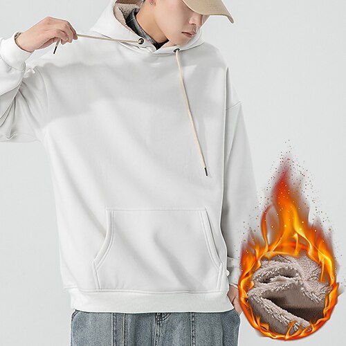Men's Hoodie Blue Grey Sea Blue grey-green light hemp grey Black Hooded Solid Color Pocket Daily Sports Holiday Basic Streetwear Casual Fall & Winter Clothing Apparel Hoodies Sweatshirts
Men's Hoodie Blue Grey Sea Blue grey-green light hemp grey Black Hooded Solid Color Pocket Daily Sports Holiday Basic Streetwear Casual Fall & Winter Clothing Apparel Hoodies Sweatshirts