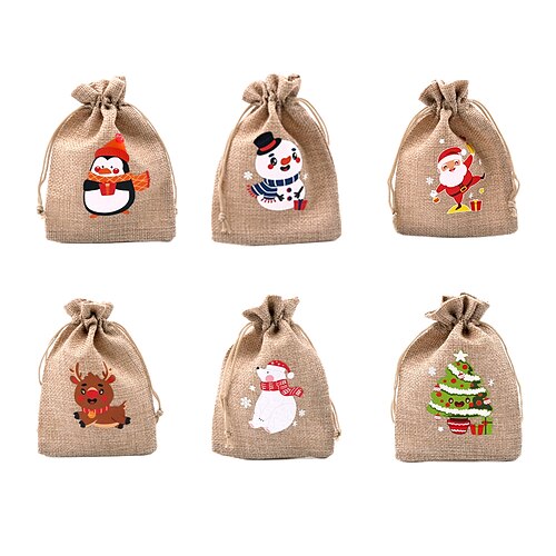 nuovo sacchetto di lino con coulisse di trasferimento di calore di natale sacchetto di regalo di natale sacchetto di immagazzinaggio del giocattolo della caramella dei bambini
nuovo sacchetto di lino con coulisse di trasferimento di calore di natale sacchetto di regalo di natale sacchetto di immagazzinaggio del giocattolo della caramella dei bambini