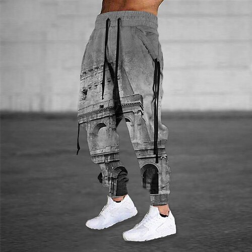 Men's Sweatpants Joggers Trousers Drawstring Elastic Waist 3D Print Graphic Prints Comfort Sports Outdoor Casual Daily Cotton Blend Streetwear Designer Green Purple Micro-elastic
Men's Sweatpants Joggers Trousers Drawstring Elastic Waist 3D Print Graphic Prints Comfort Sports Outdoor Casual Daily Cotton Blend Streetwear Designer Green Purple Micro-elastic