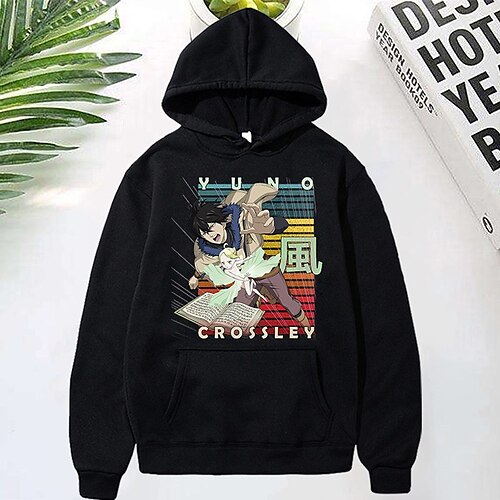 Inspired by Black Clover Asta Hoodie Cartoon Manga Anime Front Pocket Graphic Hoodie For Men's Women's Unisex Adults' Hot Stamping 100% Polyester
Inspired by Black Clover Asta Hoodie Cartoon Manga Anime Front Pocket Graphic Hoodie For Men's Women's Unisex Adults' Hot Stamping 100% Polyester