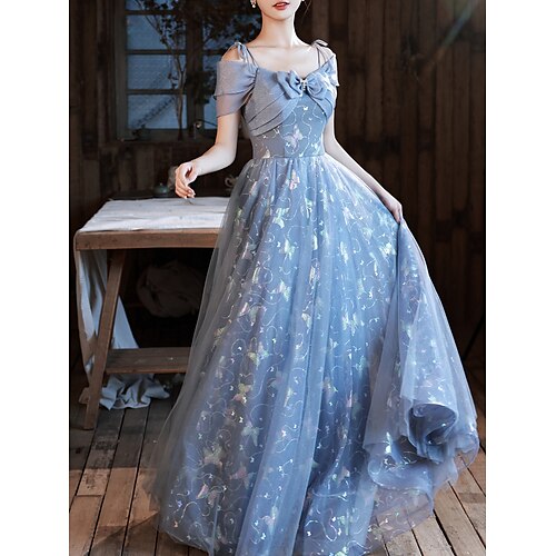 A-Line Prom Dresses Elegant Dress Party Wear Floor Length Short Sleeve Off Shoulder Satin with Bow(s) Ruched Crystals 2022
A-Line Prom Dresses Elegant Dress Party Wear Floor Length Short Sleeve Off Shoulder Satin with Bow(s) Ruched Crystals 2022
