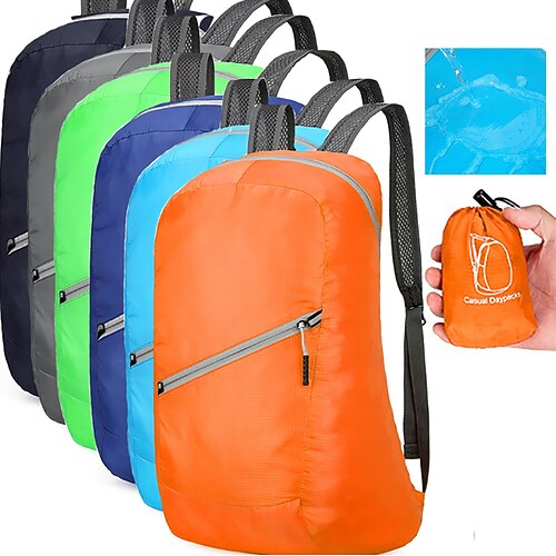 15~20 L Hiking Backpack Lightweight Packable Backpack Windproof Rain Waterproof Breathable Quick Dry Lightweight Outdoor Yoga Hunting Fishing Hiking Nylon Green Sky Blue Royal Blue
15~20 L Hiking Backpack Lightweight Packable Backpack Windproof Rain Waterproof Breathable Quick Dry Lightweight Outdoor Yoga Hunting Fishing Hiking Nylon Green Sky Blue Royal Blue