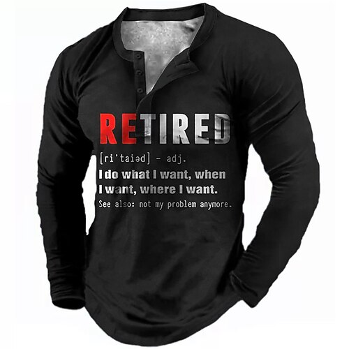 Men's Plus Size Henley Shirt Big and Tall Graphic Henley Long Sleeve Spring & Fall Basic Fashion Streetwear Comfortable Casual Sports Tops
Men's Plus Size Henley Shirt Big and Tall Graphic Henley Long Sleeve Spring & Fall Basic Fashion Streetwear Comfortable Casual Sports Tops