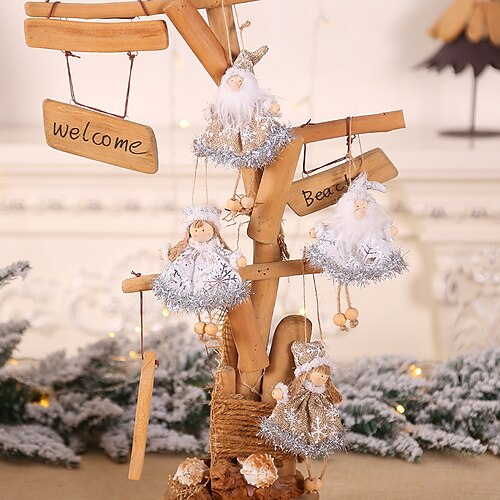 Christmas New Decorative Cute Old Man Angel Pendant Christmas Tree Decorative Articles Little Angel Decorative Accessories
Christmas New Decorative Cute Old Man Angel Pendant Christmas Tree Decorative Articles Little Angel Decorative Accessories