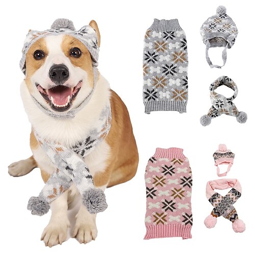 Autumn And Winter New Vintage Jacquard Round Neck Pet Sweater Ins Lazy Wind Knitting Christmas Dog Clothes
Autumn And Winter New Vintage Jacquard Round Neck Pet Sweater Ins Lazy Wind Knitting Christmas Dog Clothes