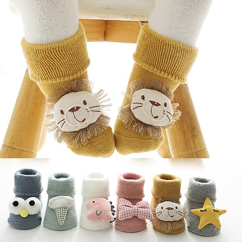 Baby Unisex 3 Pairs Socks Green Blue Pink Solid Color Print Winter Fall Sweet Home 1-4 Years
Baby Unisex 3 Pairs Socks Green Blue Pink Solid Color Print Winter Fall Sweet Home 1-4 Years