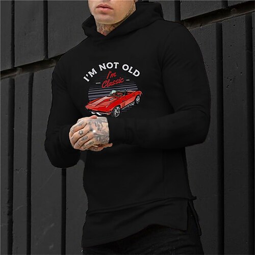 Men's Hoodie Black Hooded Graphic Letter Print Sports & Outdoor Streetwear Cool Designer Casual Winter Fall Clothing Apparel Hoodies Sweatshirts Long Sleeve / Spring
Men's Hoodie Black Hooded Graphic Letter Print Sports & Outdoor Streetwear Cool Designer Casual Winter Fall Clothing Apparel Hoodies Sweatshirts Long Sleeve / Spring