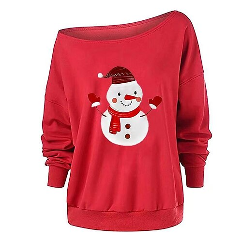 Snowman Masquerade Ugly Christmas Sweater / Sweatshirt Women's Christmas Christmas Carnival Masquerade Adults' Party Christmas Polyester Top
Snowman Masquerade Ugly Christmas Sweater / Sweatshirt Women's Christmas Christmas Carnival Masquerade Adults' Party Christmas Polyester Top