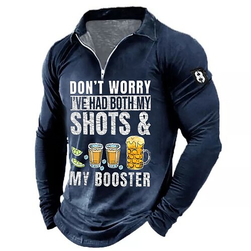 Men's Polo Shirt Golf Shirt Letter Food Graphic Prints Beer Turndown Green Black Blue Gray 3D Print Outdoor Street Long Sleeve Zipper Print Clothing Apparel Fashion Designer Casual Soft
Men's Polo Shirt Golf Shirt Letter Food Graphic Prints Beer Turndown Green Black Blue Gray 3D Print Outdoor Street Long Sleeve Zipper Print Clothing Apparel Fashion Designer Casual Soft