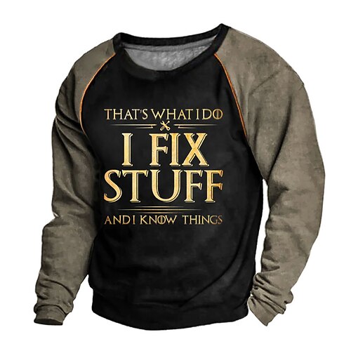 Herren Sweatshirt Pullover Zur Seite fahren Grün Schwarz Blau Braun Grau Rundhalsausschnitt Buchstabe Grafik-Drucke Patchwork Bedruckt Täglich Sport Festtage 3D-Druck Strassenmode Designer Casual
Herren Sweatshirt Pullover Zur Seite fahren Grün Schwarz Blau Braun Grau Rundhalsausschnitt Buchstabe Grafik-Drucke Patchwork Bedruckt Täglich Sport Festtage 3D-Druck Strassenmode Designer Casual