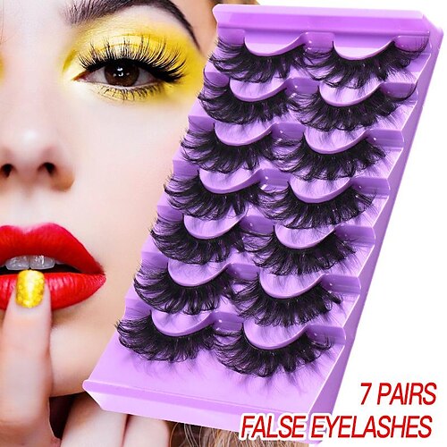 Augenwimpern 14 pcs Wasserfest Professionelles Niveau Modisches Design Voluminisierung Locken Cosplay Faser Hochzeit Party Halloween Vollbandwimpern Dick Das Ende ist länger - Bilden Alltag Make-up
Augenwimpern 14 pcs Wasserfest Professionelles Niveau Modisches Design Voluminisierung Locken Cosplay Faser Hochzeit Party Halloween Vollbandwimpern Dick Das Ende ist länger - Bilden Alltag Make-up