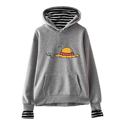 Inspired by One Piece Monkey D. Luffy Hoodie Anime Cartoon Anime Front Pocket Graphic Hoodie For Men's Women's Unisex Adults' Hot Stamping 100% Polyester Casual Daily
Inspired by One Piece Monkey D. Luffy Hoodie Anime Cartoon Anime Front Pocket Graphic Hoodie For Men's Women's Unisex Adults' Hot Stamping 100% Polyester Casual Daily