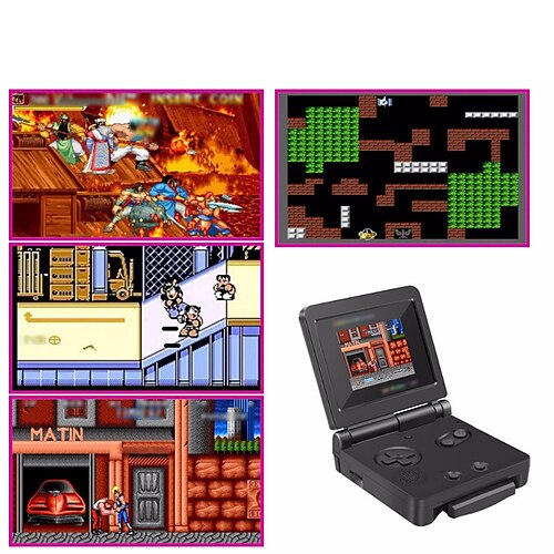 Consola de jogos portátil para crianças de 8 bits com ecrã de 2,8 polegadas 500 em 1 jogo
Consola de jogos portátil para crianças de 8 bits com ecrã de 2,8 polegadas 500 em 1 jogo