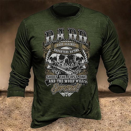 Herre T skjorte Grafiske T-skjorter Kul skjorte Langermet skjorte Pappa skjorte Bokstaver Grafiske trykk Crew-hals Varm stempling Gate Feriereise Langermet Klær Designer Grunnleggende Moderne Moderne
Herre T skjorte Grafiske T-skjorter Kul skjorte Langermet skjorte Pappa skjorte Bokstaver Grafiske trykk Crew-hals Varm stempling Gate Feriereise Langermet Klær Designer Grunnleggende Moderne Moderne