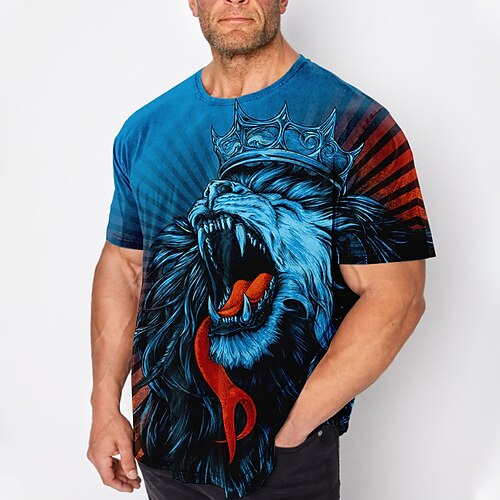 Per uomo Plus Size maglietta Grande e alto Pop art Girocollo Manica corta Primavera estate Essenziale Vintage Di tendenza Streetwear Informale Sport Top
Per uomo Plus Size maglietta Grande e alto Pop art Girocollo Manica corta Primavera estate Essenziale Vintage Di tendenza Streetwear Informale Sport Top
