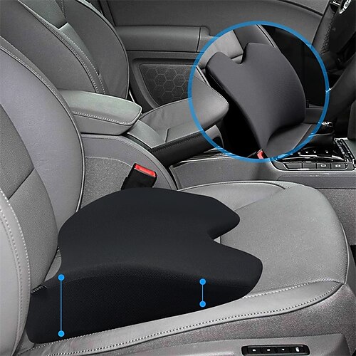 toyali bilsetepute for kjøring - multi-bruk memory foam bilsetepute eller korsryggstøtte - isjias smertelindring i korsryggen for bilreiser lange turer sjåfør kontorstol
toyali bilsetepute for kjøring - multi-bruk memory foam bilsetepute eller korsryggstøtte - isjias smertelindring i korsryggen for bilreiser lange turer sjåfør kontorstol