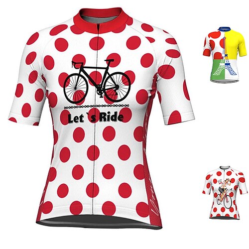 21Grams Mujer Maillot de Ciclismo Manga Corta Bicicleta Camiseta con 3 bolsillos traseros MTB Bicicleta Montaña Ciclismo Carretera Transpirable Secado rápido Dispersor de humedad Bandas Reflectantes
21Grams Mujer Maillot de Ciclismo Manga Corta Bicicleta Camiseta con 3 bolsillos traseros MTB Bicicleta Montaña Ciclismo Carretera Transpirable Secado rápido Dispersor de humedad Bandas Reflectantes