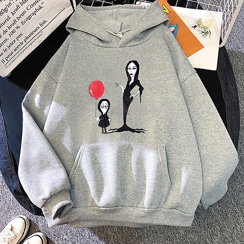 Inspired by Wednesday Addams Addams family Morticia Addams Hoodie Cartoon Manga Anime Front Pocket Graphic Hoodie For Men's Women's Unisex Adults' Hot Stamping 100% Polyester
Inspired by Wednesday Addams Addams family Morticia Addams Hoodie Cartoon Manga Anime Front Pocket Graphic Hoodie For Men's Women's Unisex Adults' Hot Stamping 100% Polyester