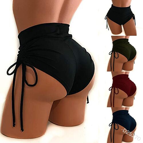 Dame Varme bukser Formet Bekledning Svart Kort Sport Ensfarget S M L XL 2XL
Dame Varme bukser Formet Bekledning Svart Kort Sport Ensfarget S M L XL 2XL