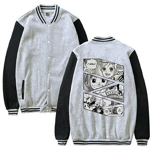 Inspired by One Piece Film: Red Nami Outerwear Anime Printing Coat For Men's Women's Unisex Adults' Hot Stamping Polyster
Inspired by One Piece Film: Red Nami Outerwear Anime Printing Coat For Men's Women's Unisex Adults' Hot Stamping Polyster