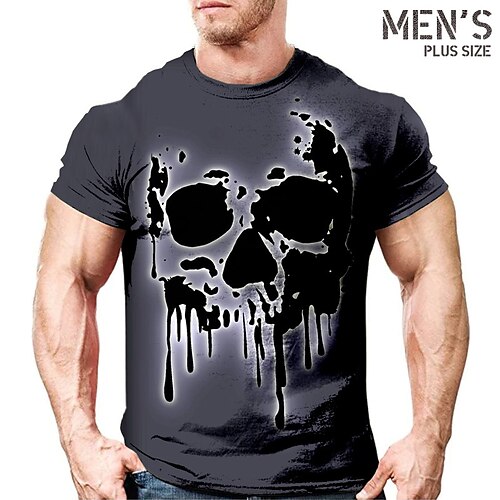 Per uomo Plus Size maglietta Grande e alto Pop art Girocollo Manica corta Primavera estate Essenziale Vintage Di tendenza Streetwear Informale Sport Top
Per uomo Plus Size maglietta Grande e alto Pop art Girocollo Manica corta Primavera estate Essenziale Vintage Di tendenza Streetwear Informale Sport Top