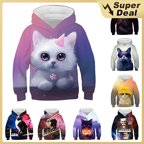 Kids Girls' Hoodie Solid Color Casual Long Sleeve Active Cotton 7-13 Years Winter Black Blue Purple
Kids Girls' Hoodie Solid Color Casual Long Sleeve Active Cotton 7-13 Years Winter Black Blue Purple