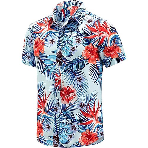 Men's Shirt Aloha Shirt Floral Coconut Tree Graphic Prints Turndown Green Blue Yellow Red 3D Print Outdoor Street Short Sleeves Button-Down Print Clothing Apparel Tropical Designer Casual Hawaiian
Men's Shirt Aloha Shirt Floral Coconut Tree Graphic Prints Turndown Green Blue Yellow Red 3D Print Outdoor Street Short Sleeves Button-Down Print Clothing Apparel Tropical Designer Casual Hawaiian