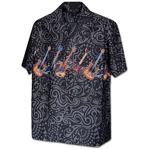 Men's Shirt Graphic Prints Guitar Totem Turndown Black Beige 3D Print Casual Going out Short Sleeves Button-Down Print Clothing Apparel Tropical Designer Casual Hawaiian
Men's Shirt Graphic Prints Guitar Totem Turndown Black Beige 3D Print Casual Going out Short Sleeves Button-Down Print Clothing Apparel Tropical Designer Casual Hawaiian