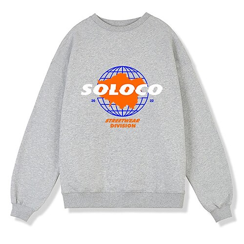 Men's Pullover Black Gray Crew Neck Graphic Letter Work Casual Daily Cotton Basic Streetwear Casual Spring Fall Clothing Apparel Hoodies Sweatshirts
Men's Pullover Black Gray Crew Neck Graphic Letter Work Casual Daily Cotton Basic Streetwear Casual Spring Fall Clothing Apparel Hoodies Sweatshirts