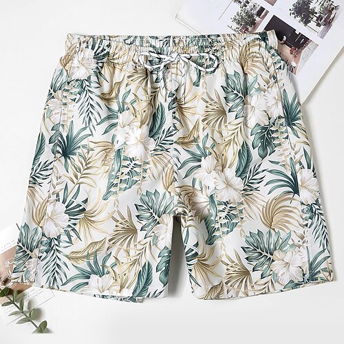 Herre Surfeshorts Badeshorts Sommershorts Strandshorts Snorer Elastisk midje 3D-utskrift Grafisk Blomst Pustende Myk Kort Avslappet Daglig Ferie Bohem Gatemote Hvit Mikroelastisk
Herre Surfeshorts Badeshorts Sommershorts Strandshorts Snorer Elastisk midje 3D-utskrift Grafisk Blomst Pustende Myk Kort Avslappet Daglig Ferie Bohem Gatemote Hvit Mikroelastisk