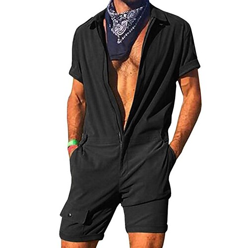 Herre Overall Shorts Lomme Vanlig Komfort Korte Afslappet Daglig Ferie Gade Stilfuld Militærgrøn Sort
Herre Overall Shorts Lomme Vanlig Komfort Korte Afslappet Daglig Ferie Gade Stilfuld Militærgrøn Sort
