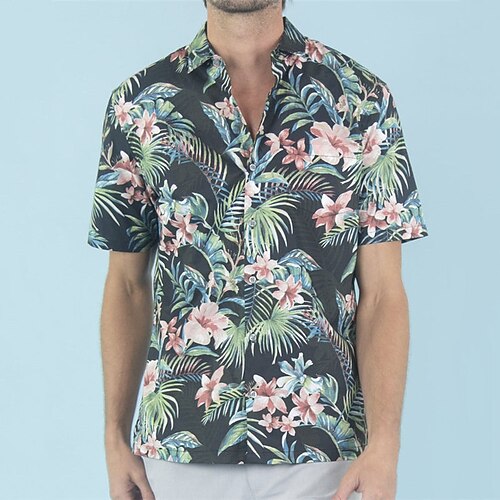 Herren Hemd Hawaiihemd Sommerhemd Blumen Grafik-Drucke Blätter Urwald Umlegekragen Schwarz Outdoor Strasse Kurze Ärmel Button-Down Bedruckt Bekleidung Tropisch Modisch Hawaiianisch Designer
Herren Hemd Hawaiihemd Sommerhemd Blumen Grafik-Drucke Blätter Urwald Umlegekragen Schwarz Outdoor Strasse Kurze Ärmel Button-Down Bedruckt Bekleidung Tropisch Modisch Hawaiianisch Designer
