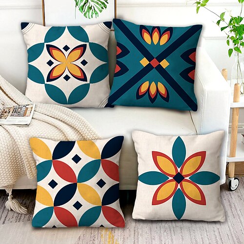 geometrisk boho putetrekk 4 stk mykt dekorativt firkantet putetrekk putetrekk for soverom stue sofa sofa stol overlegen kvalitet
geometrisk boho putetrekk 4 stk mykt dekorativt firkantet putetrekk putetrekk for soverom stue sofa sofa stol overlegen kvalitet