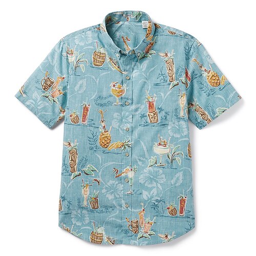 Men's Shirt Floral Pineapple Graphic Prints Cocktail Turndown Yellow Blue 3D Print Outdoor Street Short Sleeves Button-Down Print Clothing Apparel Tropical Fashion Designer Hawaiian
Men's Shirt Floral Pineapple Graphic Prints Cocktail Turndown Yellow Blue 3D Print Outdoor Street Short Sleeves Button-Down Print Clothing Apparel Tropical Fashion Designer Hawaiian