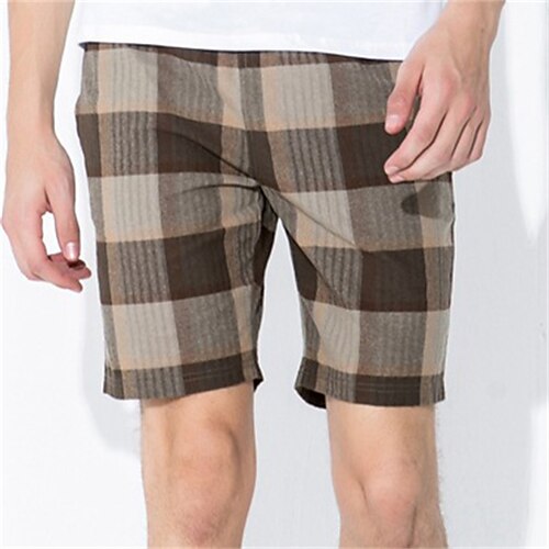 Men's Shorts Beach Shorts Drawstring Elastic Waist 3D Print Plaid Checkered Comfort Breathable Outdoor Casual Daily Cotton Blend Fashion Streetwear Gray Green Wine
Men's Shorts Beach Shorts Drawstring Elastic Waist 3D Print Plaid Checkered Comfort Breathable Outdoor Casual Daily Cotton Blend Fashion Streetwear Gray Green Wine