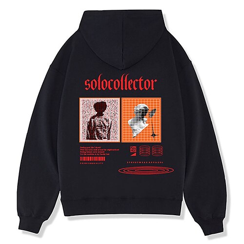 Men's Hoodie Black Gray Hooded Graphic Work Casual Daily Cotton Basic Streetwear Casual Spring Fall Clothing Apparel Hoodies Sweatshirts
Men's Hoodie Black Gray Hooded Graphic Work Casual Daily Cotton Basic Streetwear Casual Spring Fall Clothing Apparel Hoodies Sweatshirts